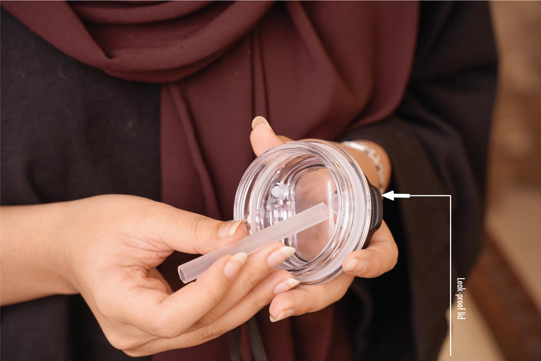 2 in 1 Insulated Bottle - Image 3